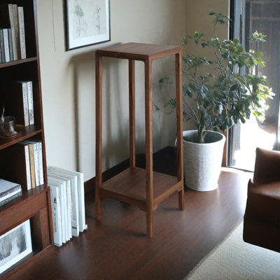 Solid Wood Plant Stand: Traditional Mortise by Zhang
