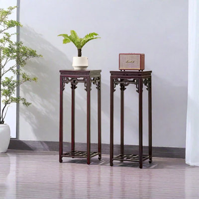 Solid Wood Plant Stand: Expansion Joints by Zhang