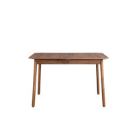 Glimps Walnut Solid Wood Dining Table by Zuiver