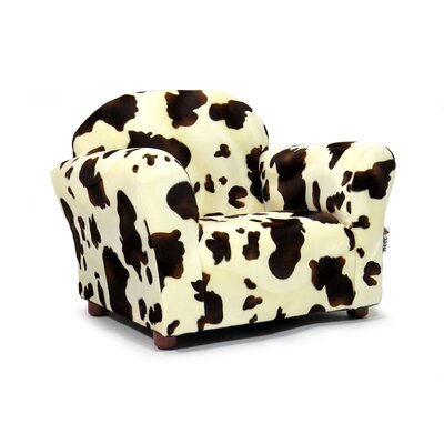Jovanni Kids Club Chair, Animal Print by Zoomie Kids