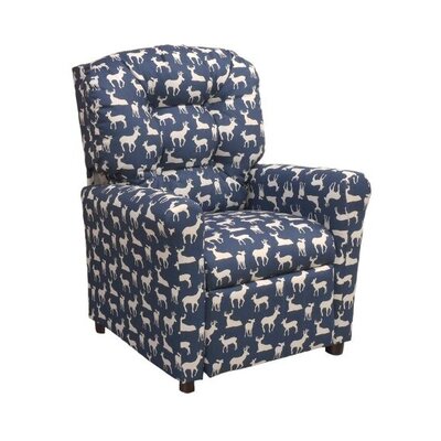 Figueroa Deer Kids Recliner by Zoomie Kids